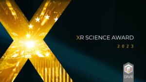 Goldenex X auf der linken Seite und das DIVR Logo in der unteren rechten Ecke